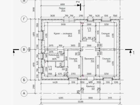 с. Бобино — Дом 111 м² - фото 5