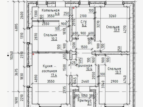 с. Бобино — Дом 91 м² - фото 7